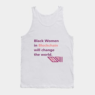 Black Women Blockchain Council Change Tank Top